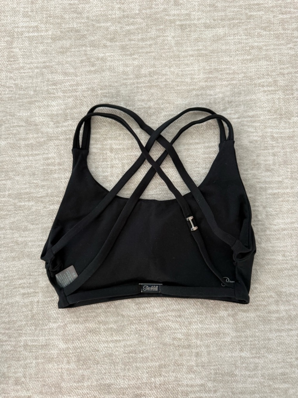 Bombshell Sportswear Barbell Sports Bra — Black - Picture 4 of 7